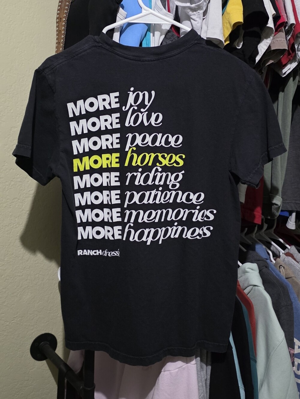 Ranch Dressn Tee Size Small